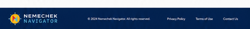Nemechek Navigator footer